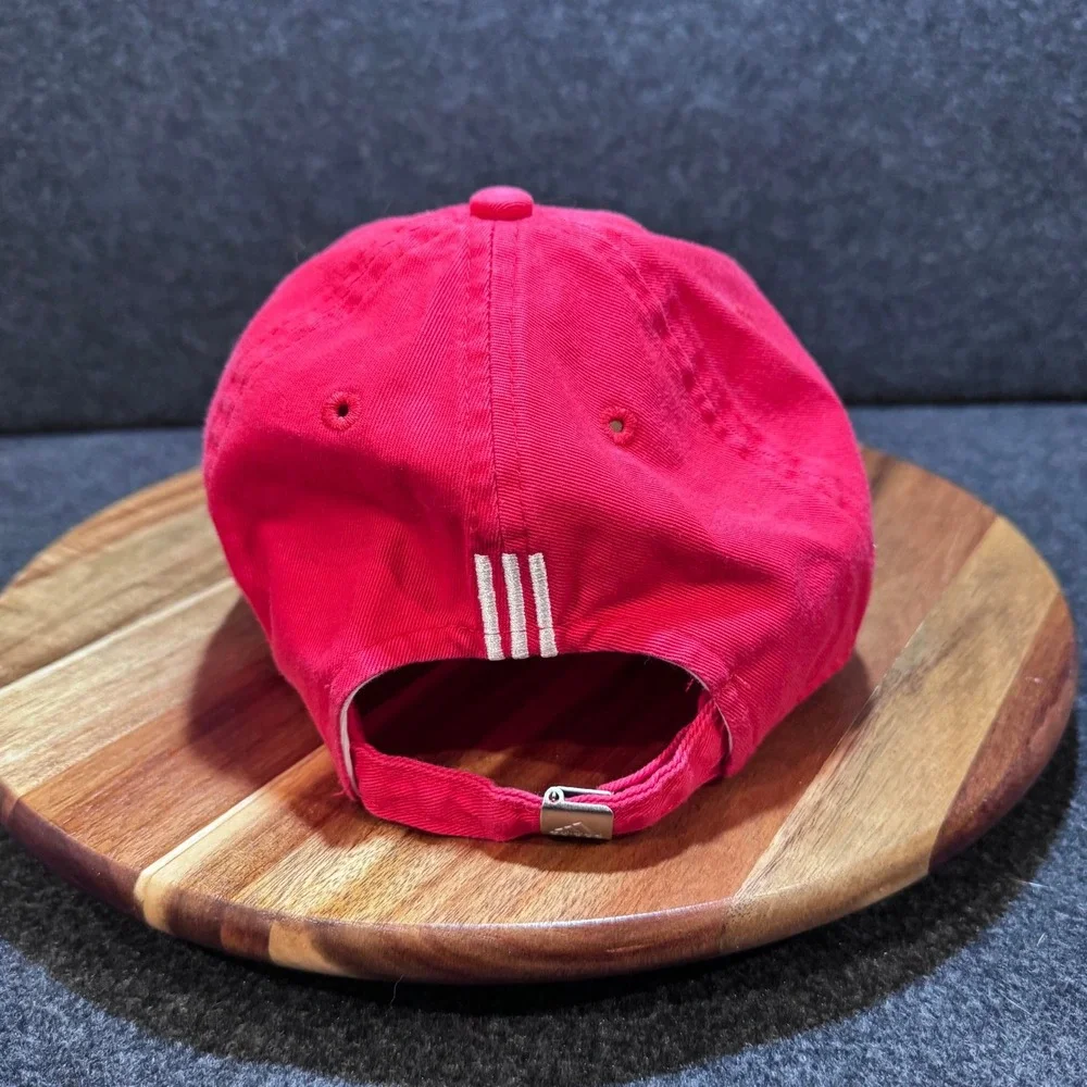 Adidas Houston Rockets NBA‎ Dad Hat Red Adjustable Strapback Baseball Cap OSFA
